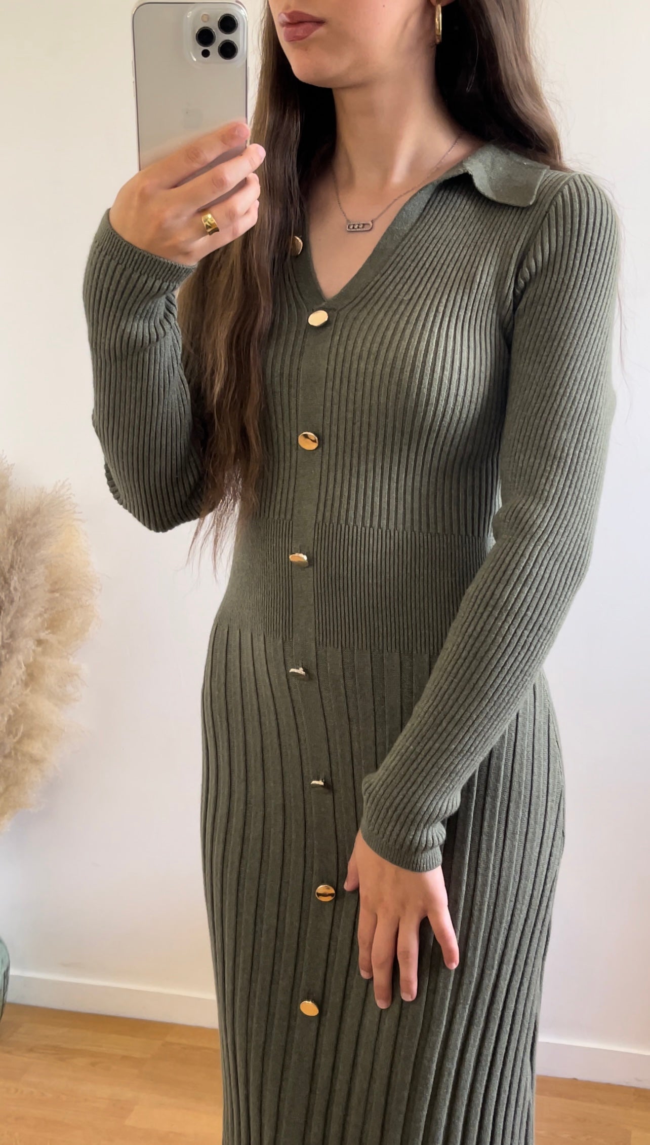 Robe Gina kaki