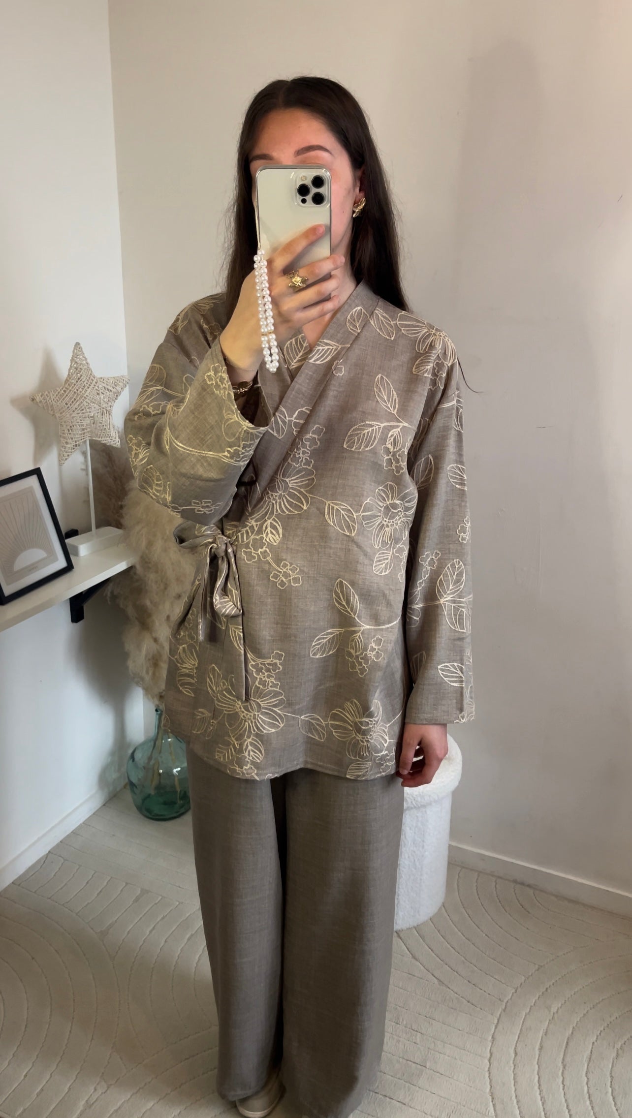 Ensemble Broderies • Taupe