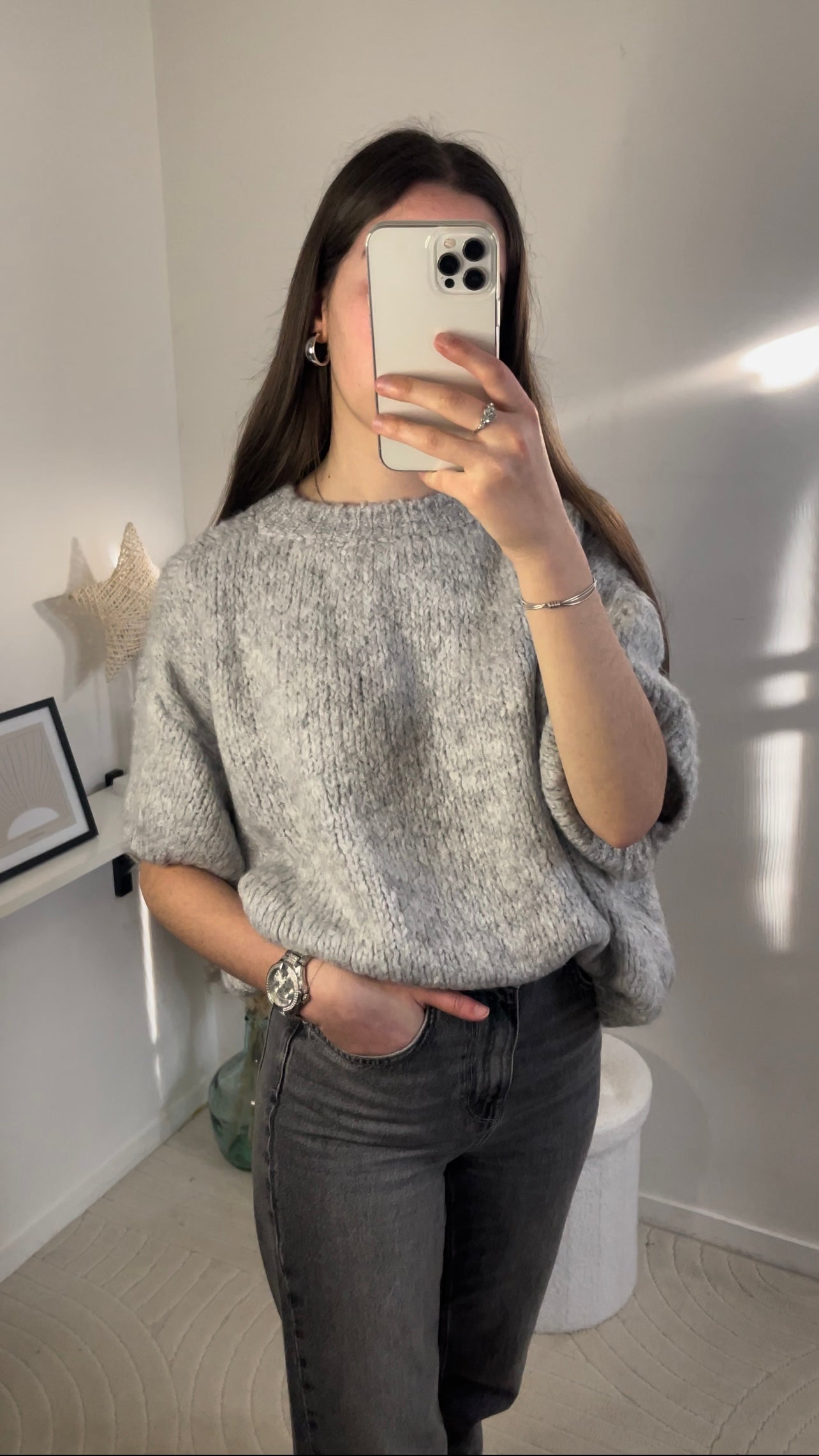 Pull Léa Gris