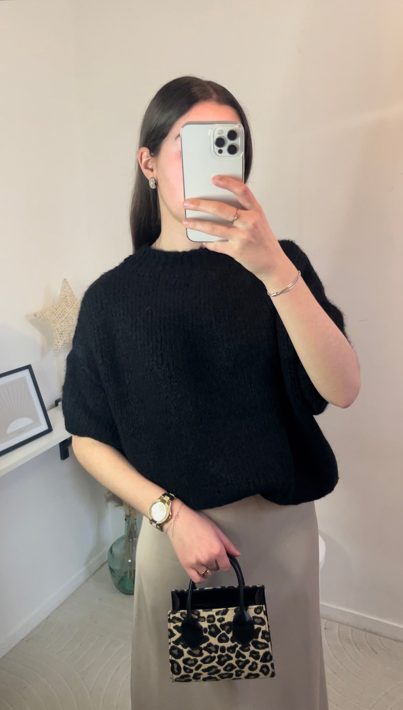 Pull Léa Noir
