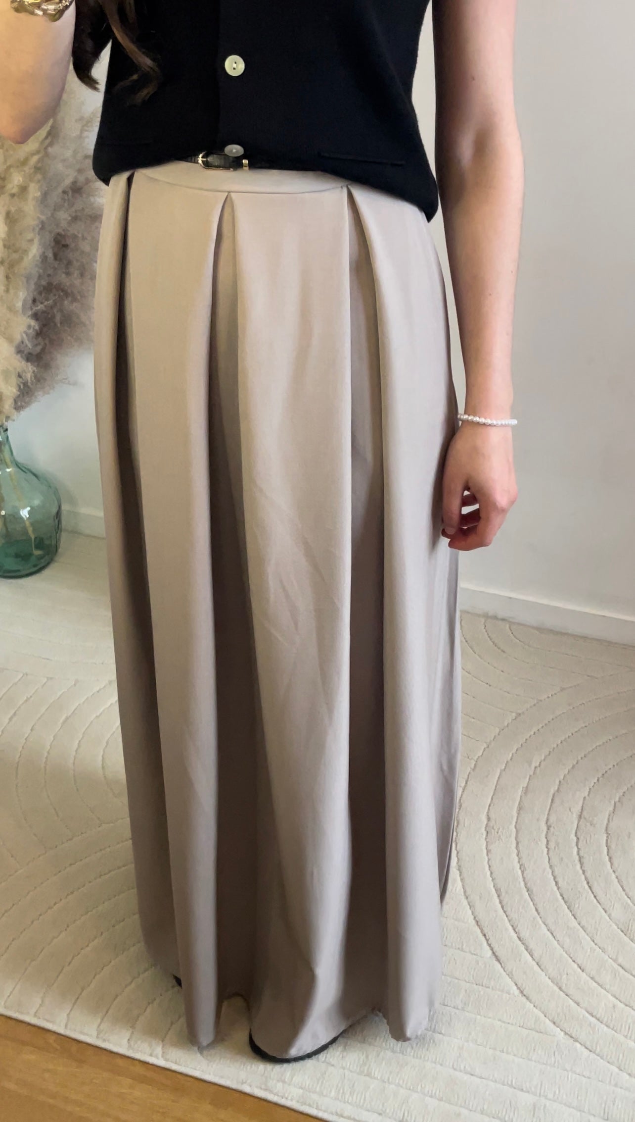 Jupe bouffante • Taupe