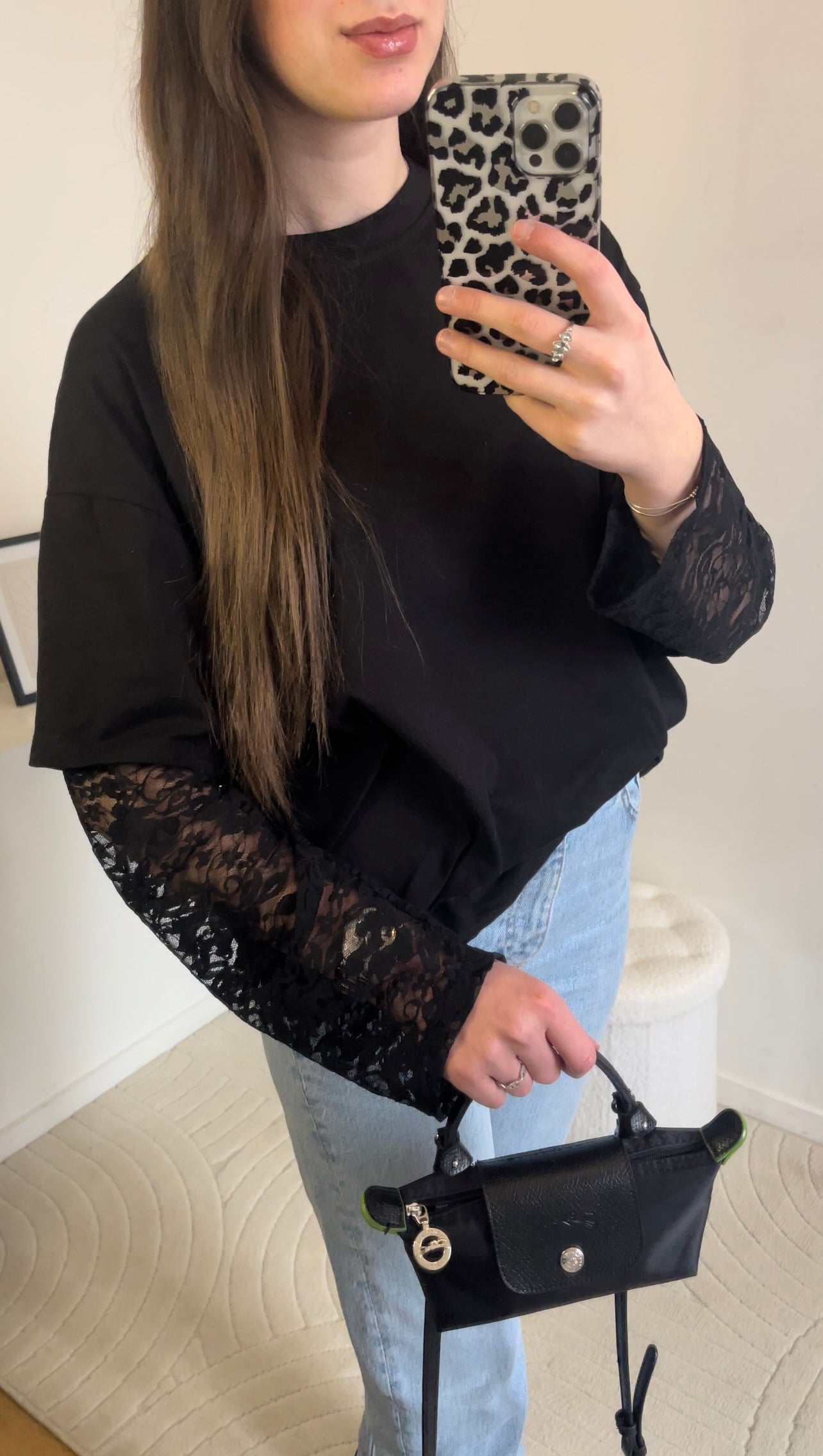 T-Shirt Ava Noir
