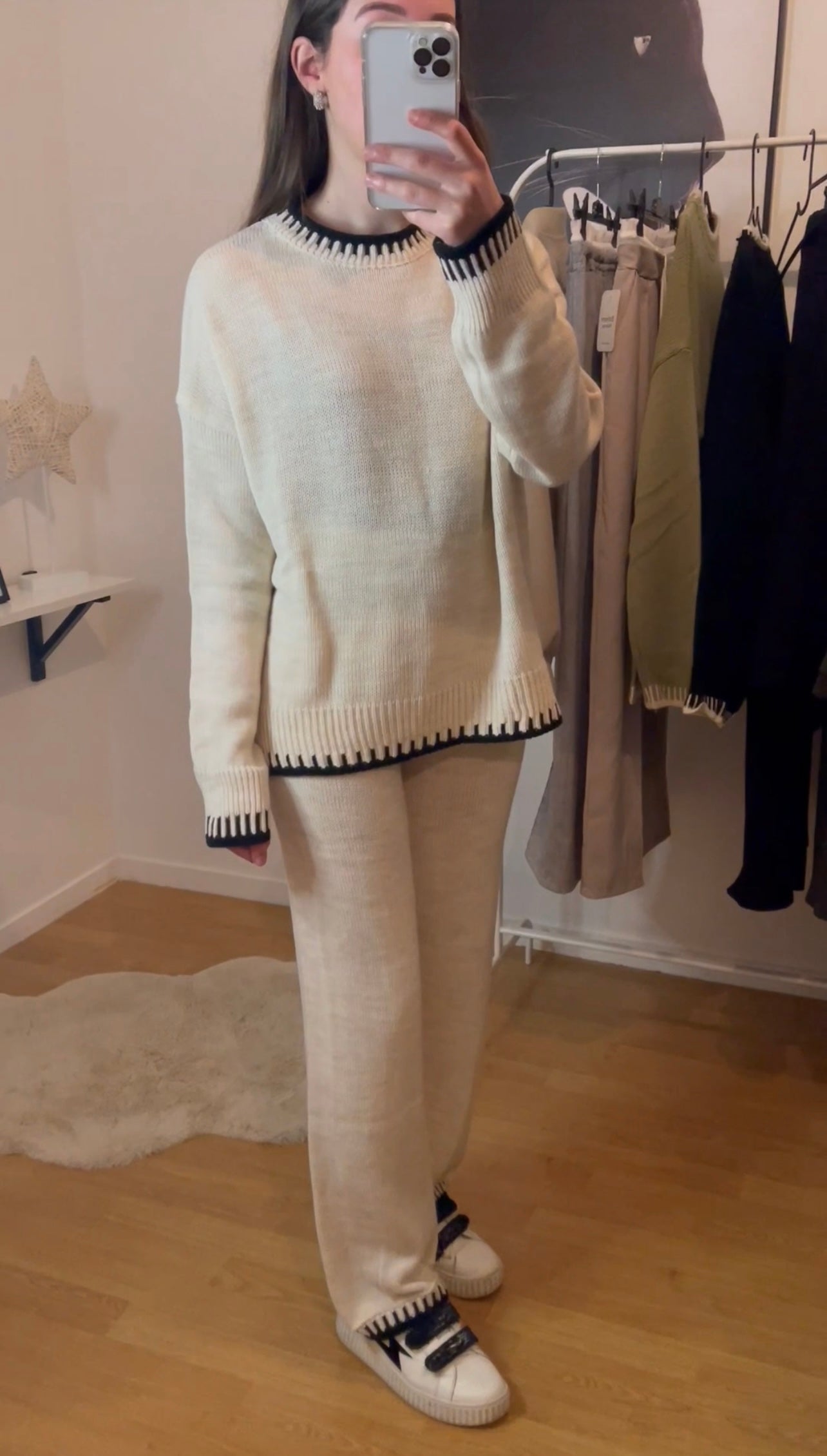 Ensemble beige