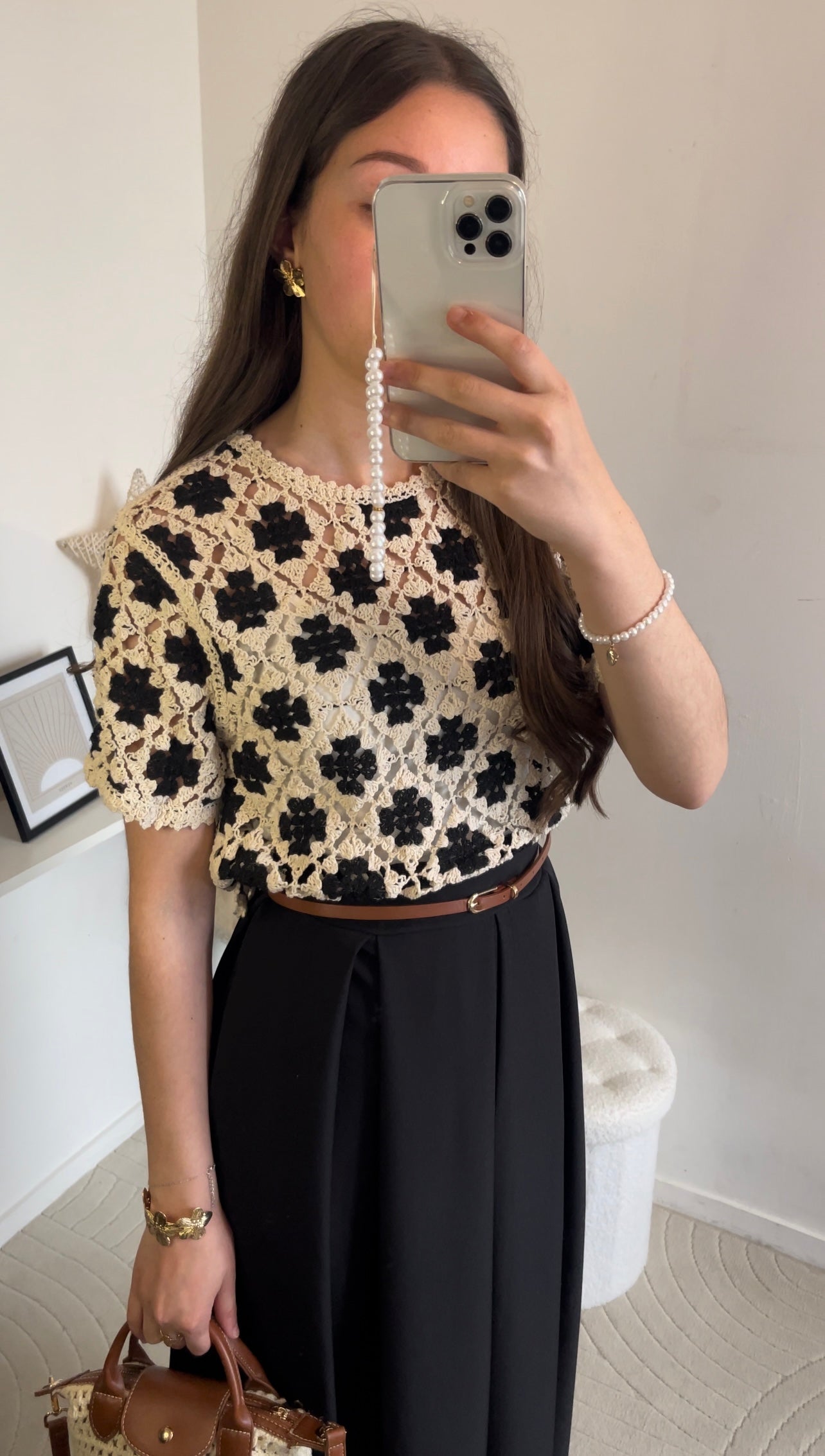 Haut Crochet • Noir