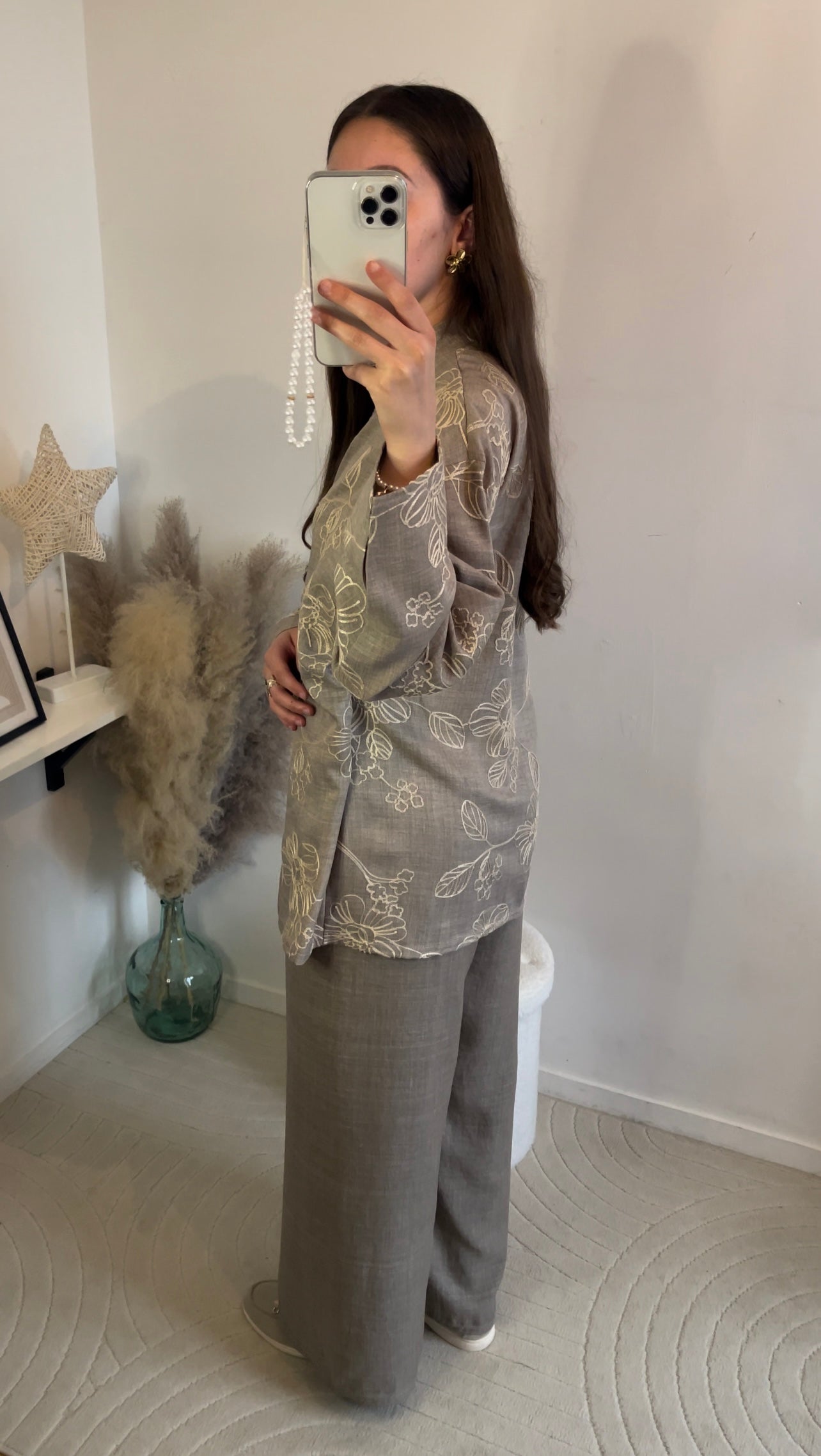 Ensemble Broderies • Taupe