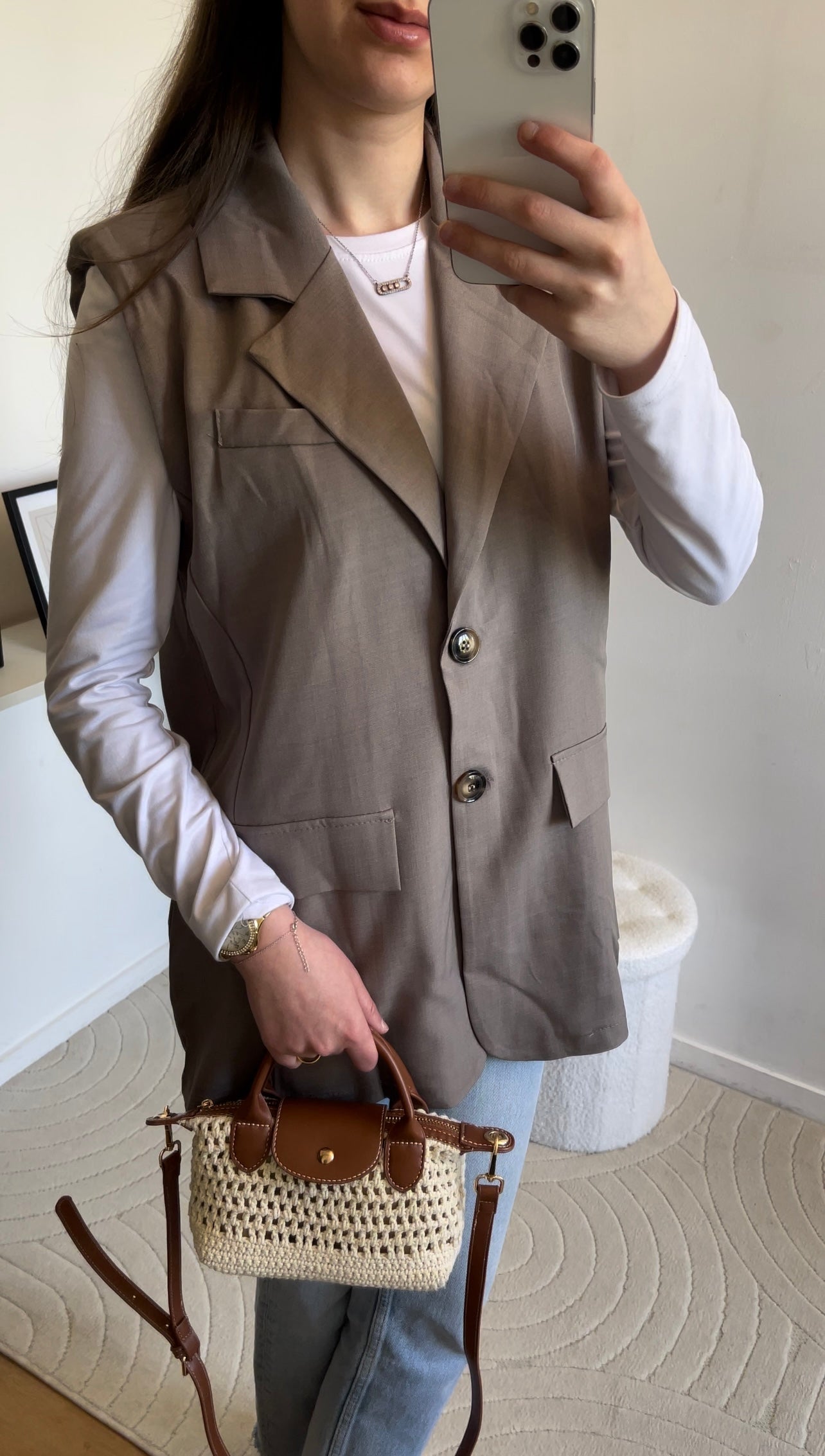 Blazer à fente