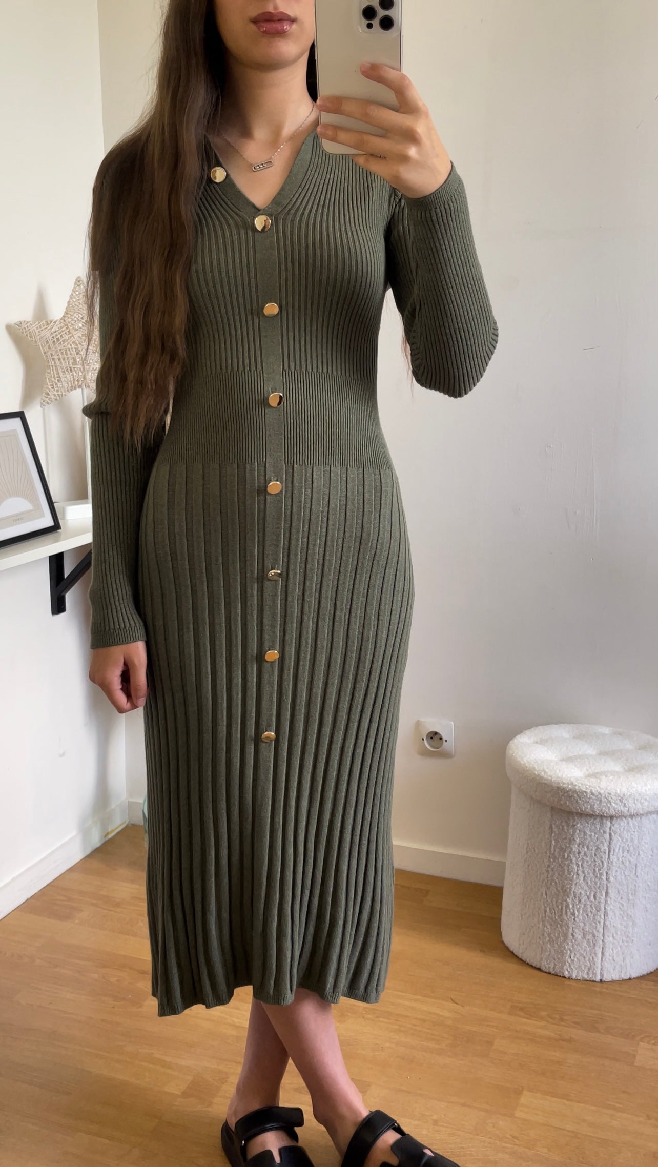 Robe Gina kaki