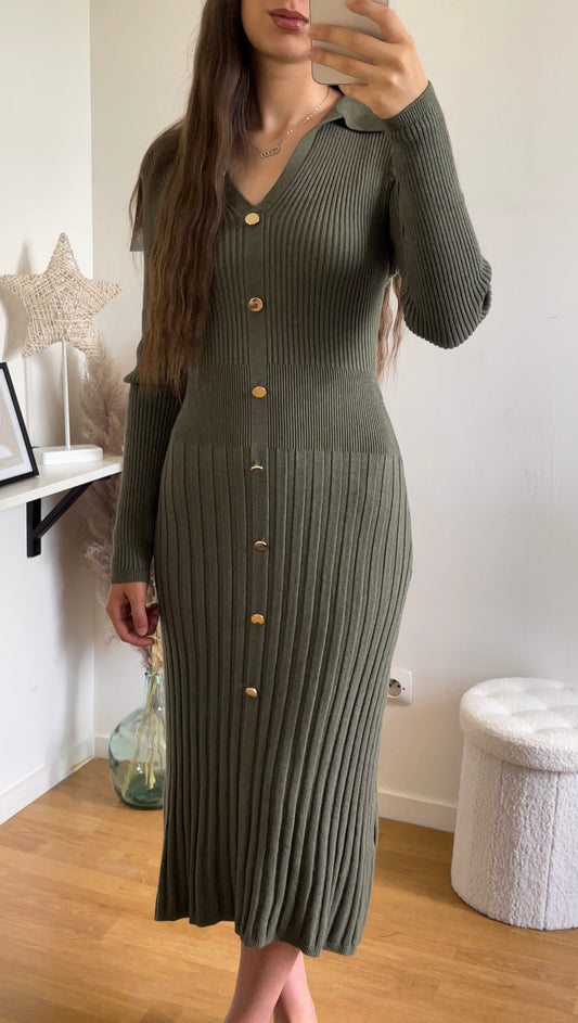 Robe Gina kaki