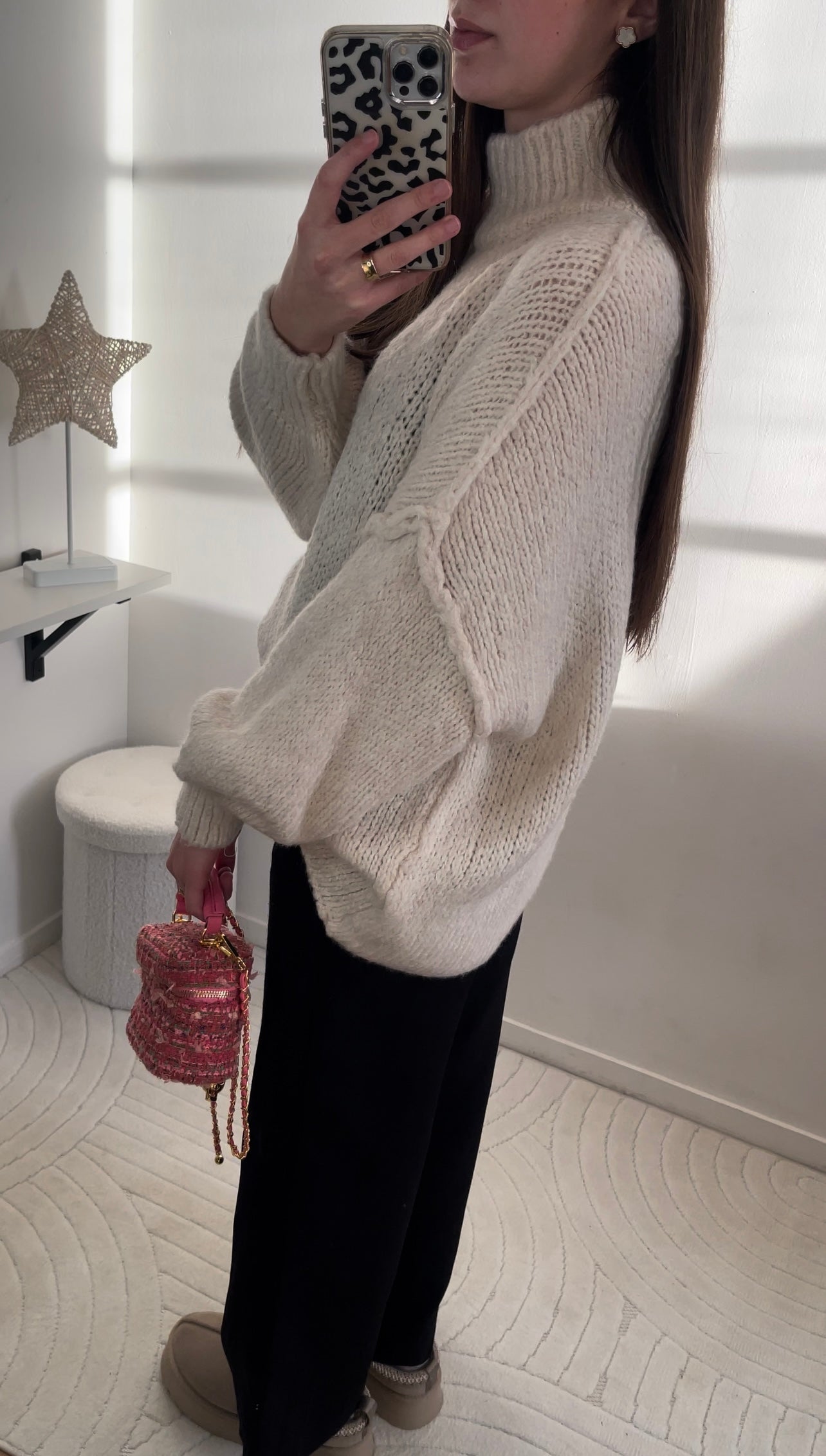 Pull Eva beige