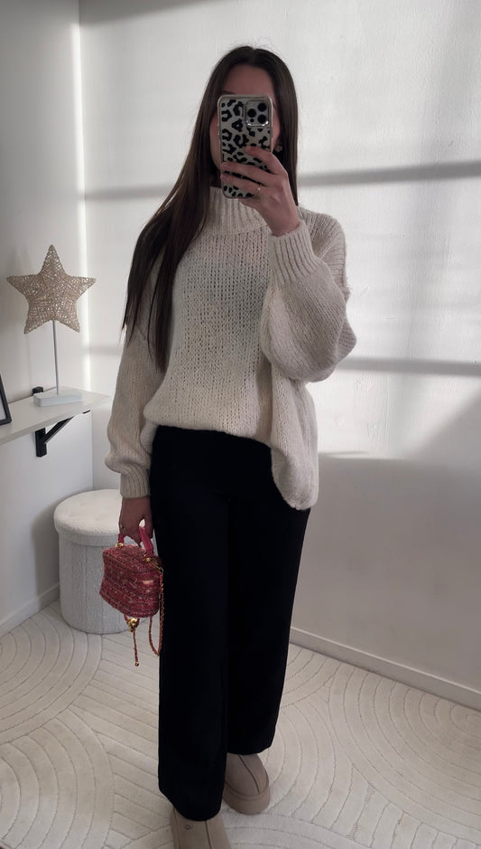 Pull Eva beige