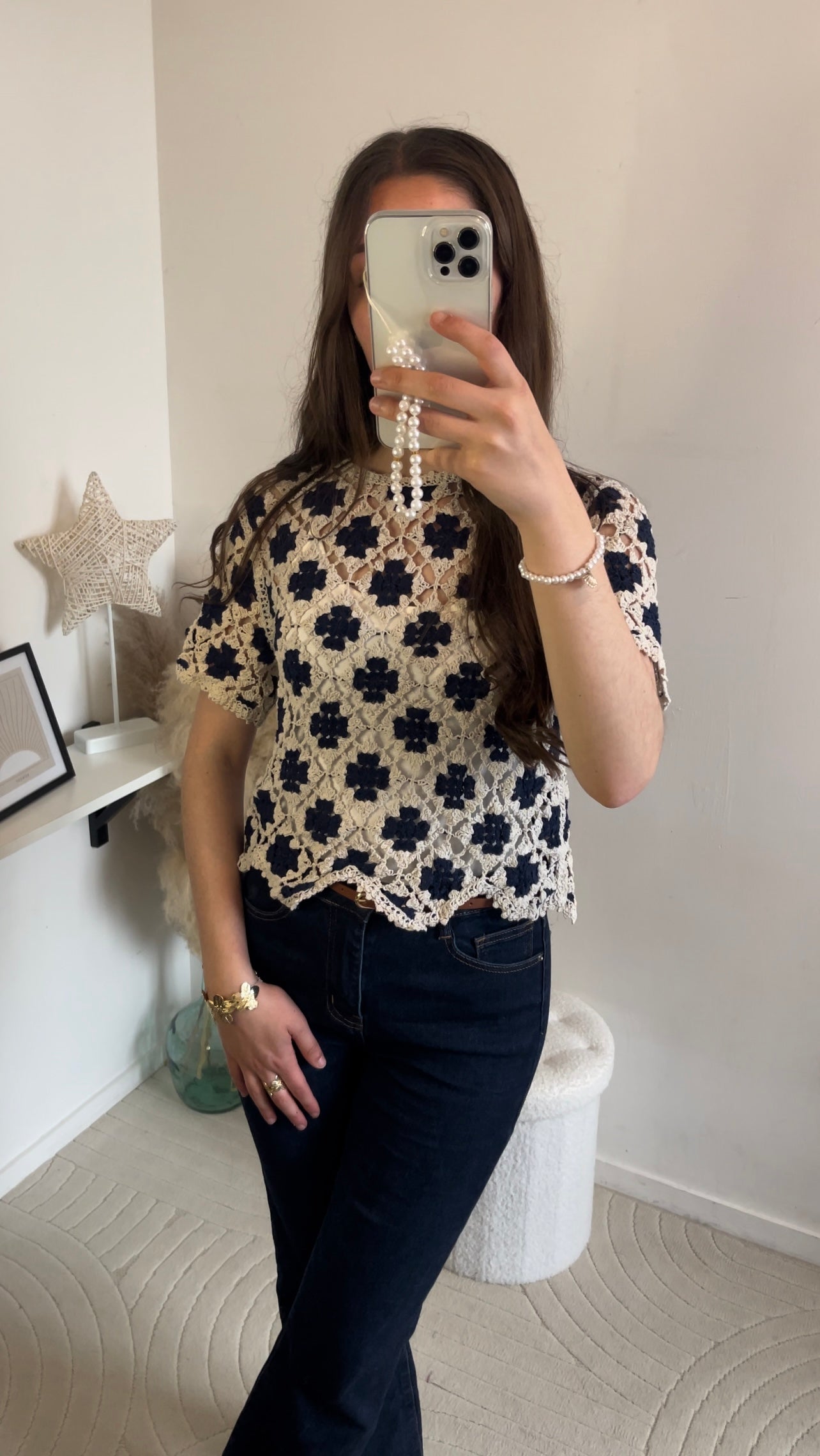 Haut Crochet • Bleu marine