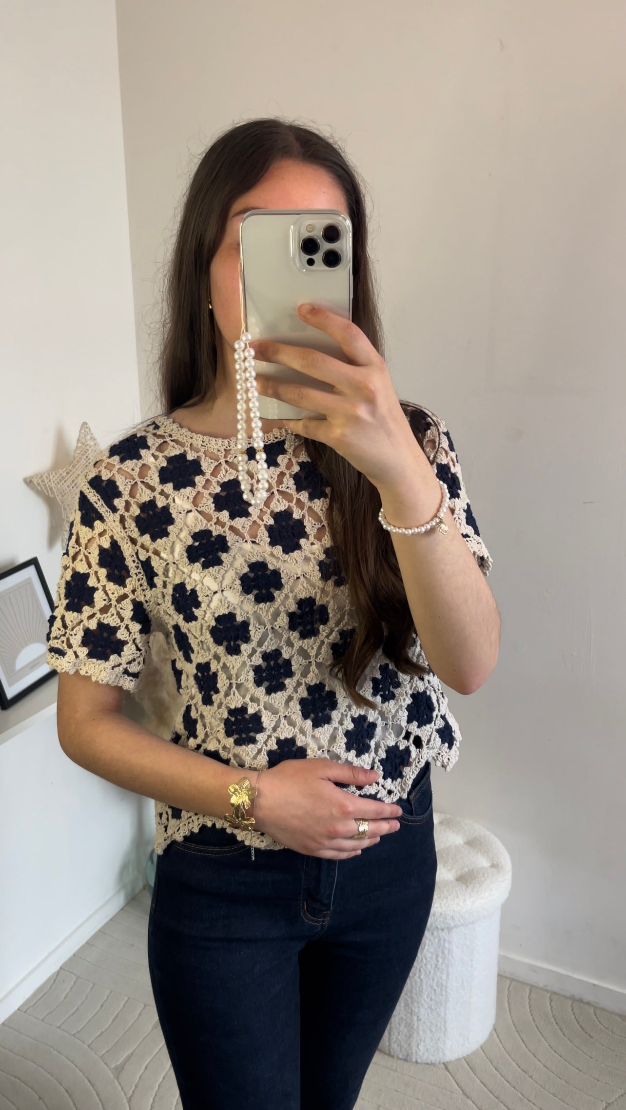 Haut Crochet • Bleu marine