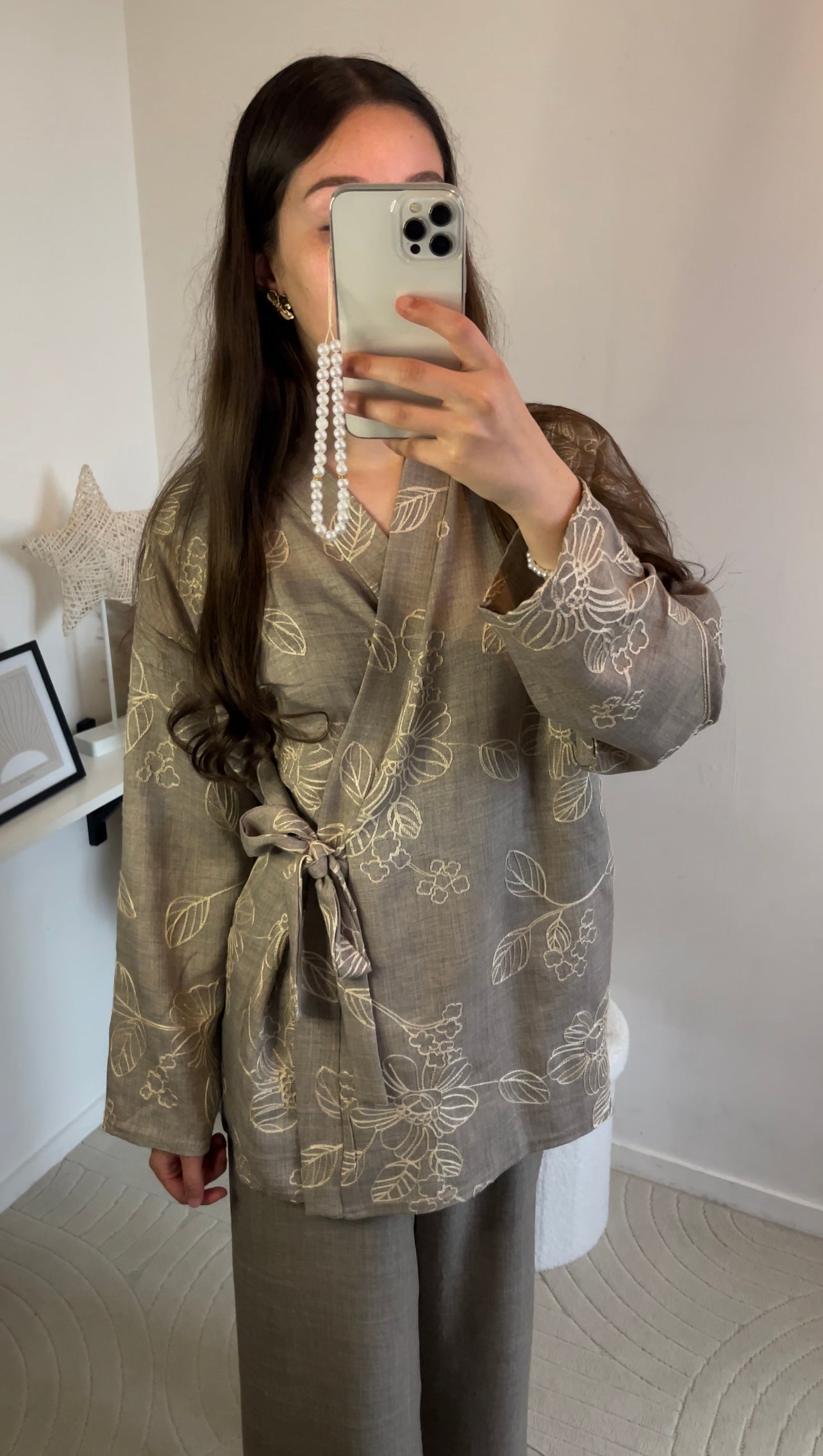 Ensemble Broderies • Taupe