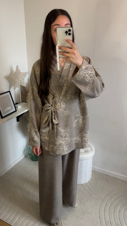 Ensemble Broderies • Taupe