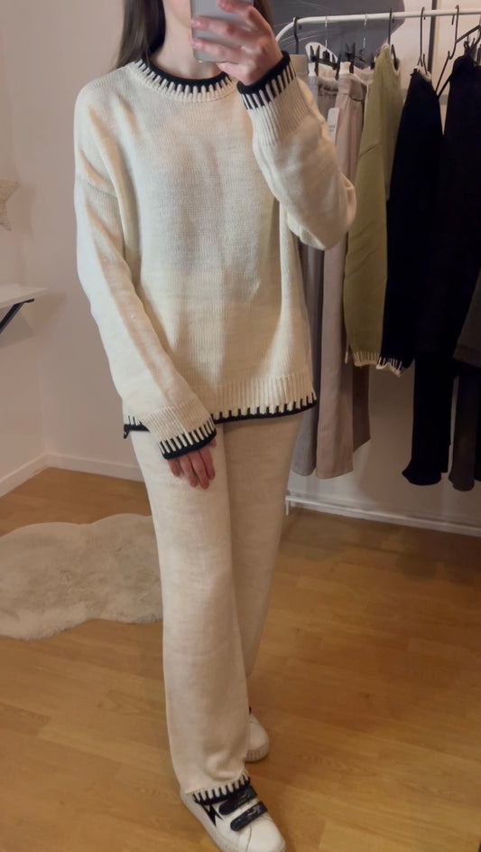 Ensemble beige