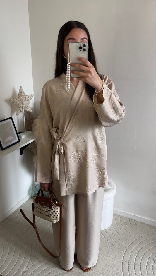 Ensemble Broderies • Beige