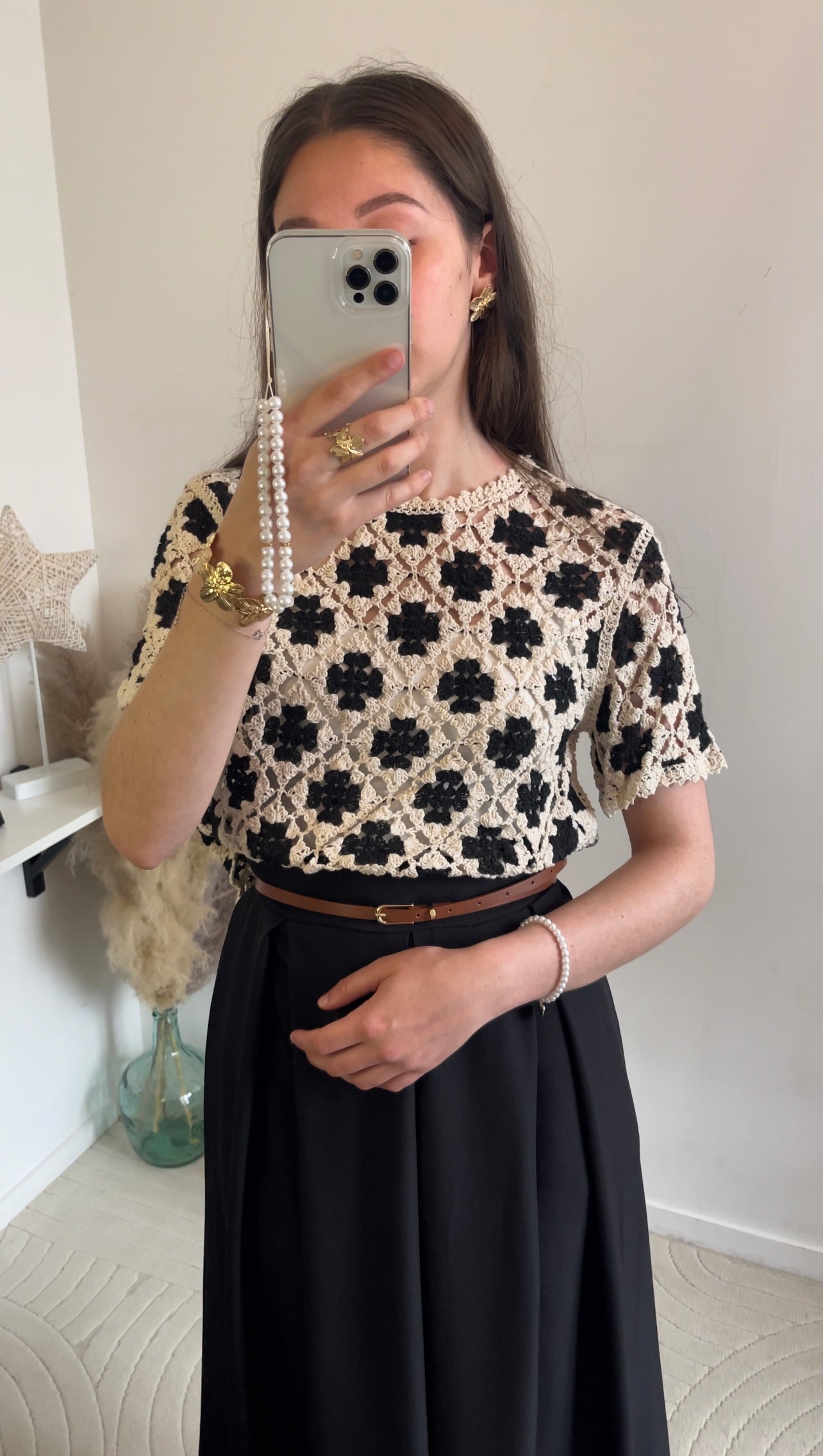 Haut Crochet • Noir