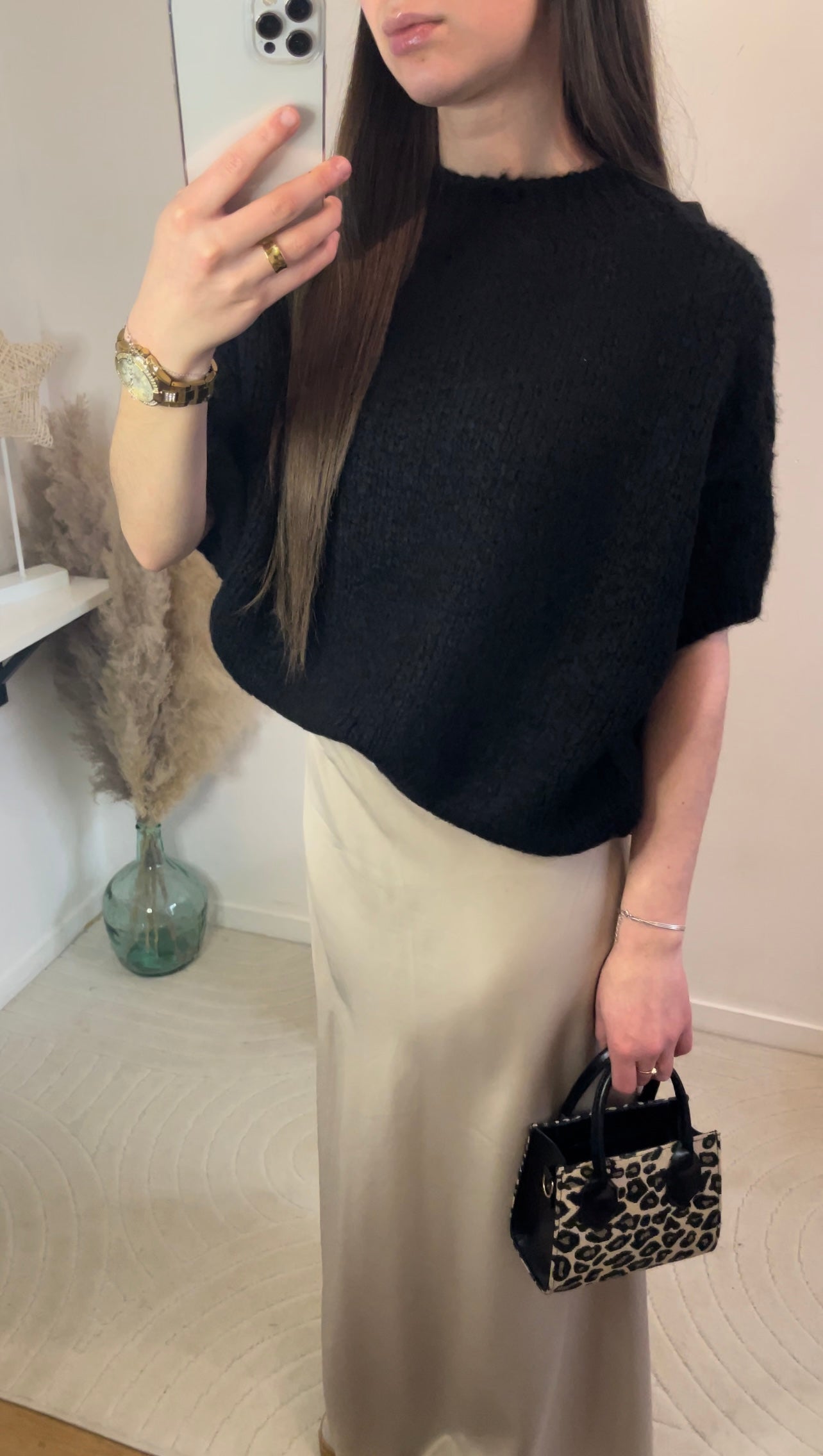 Pull Léa Noir