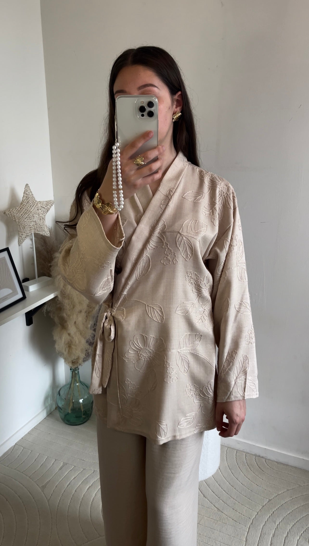 Ensemble Broderies • Beige