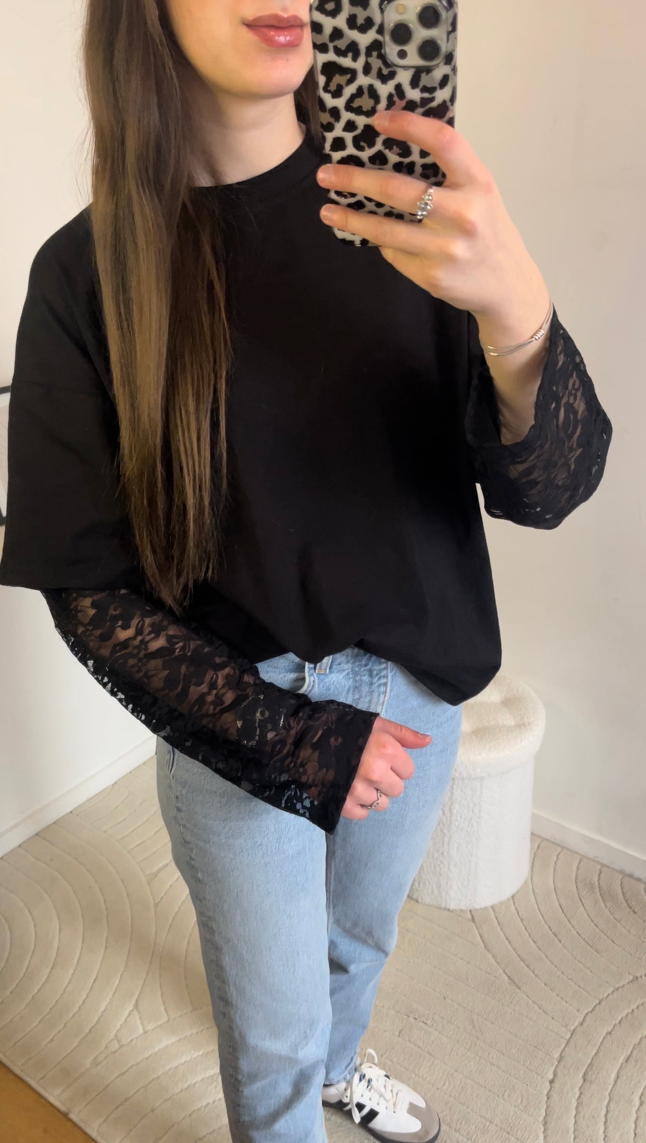 T-Shirt Ava Noir