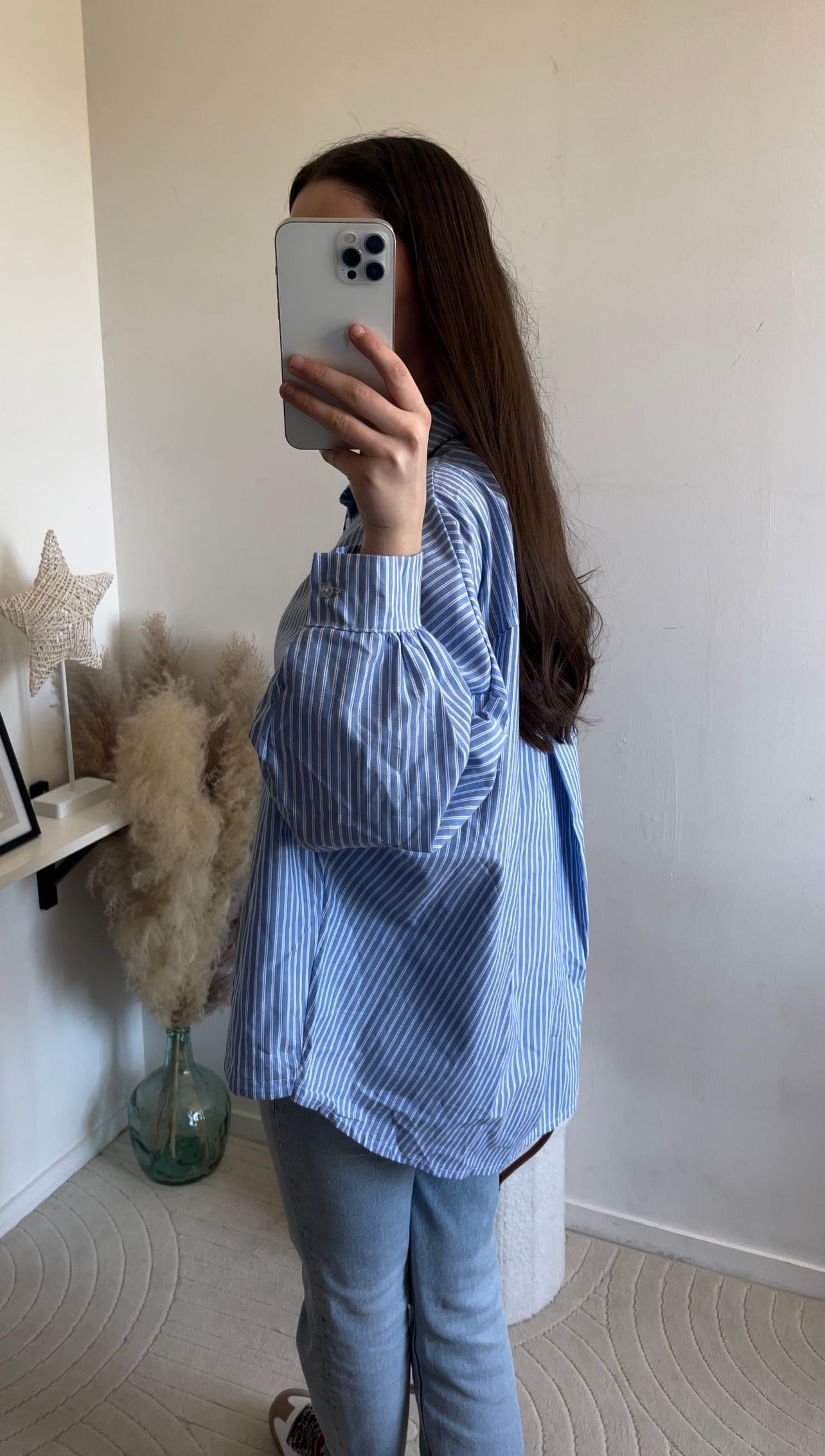 Chemise Nina bleue
