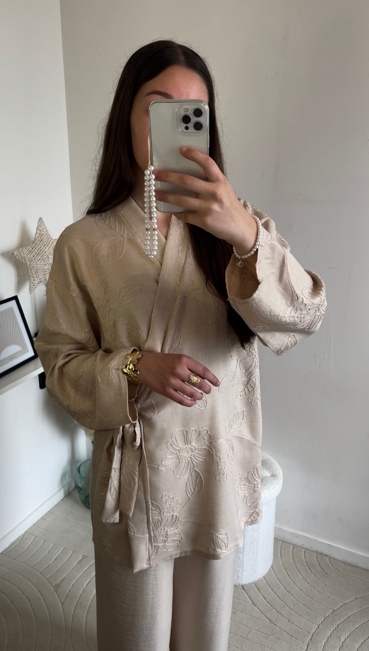 Ensemble Broderies • Beige