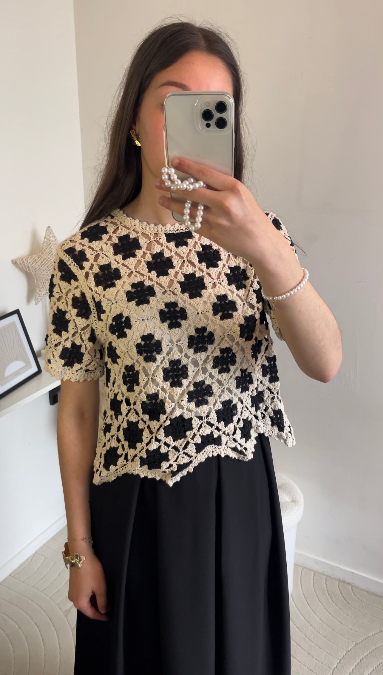 Haut Crochet • Noir