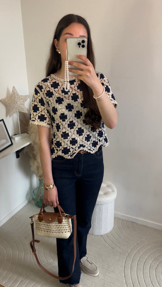Haut Crochet • Bleu marine