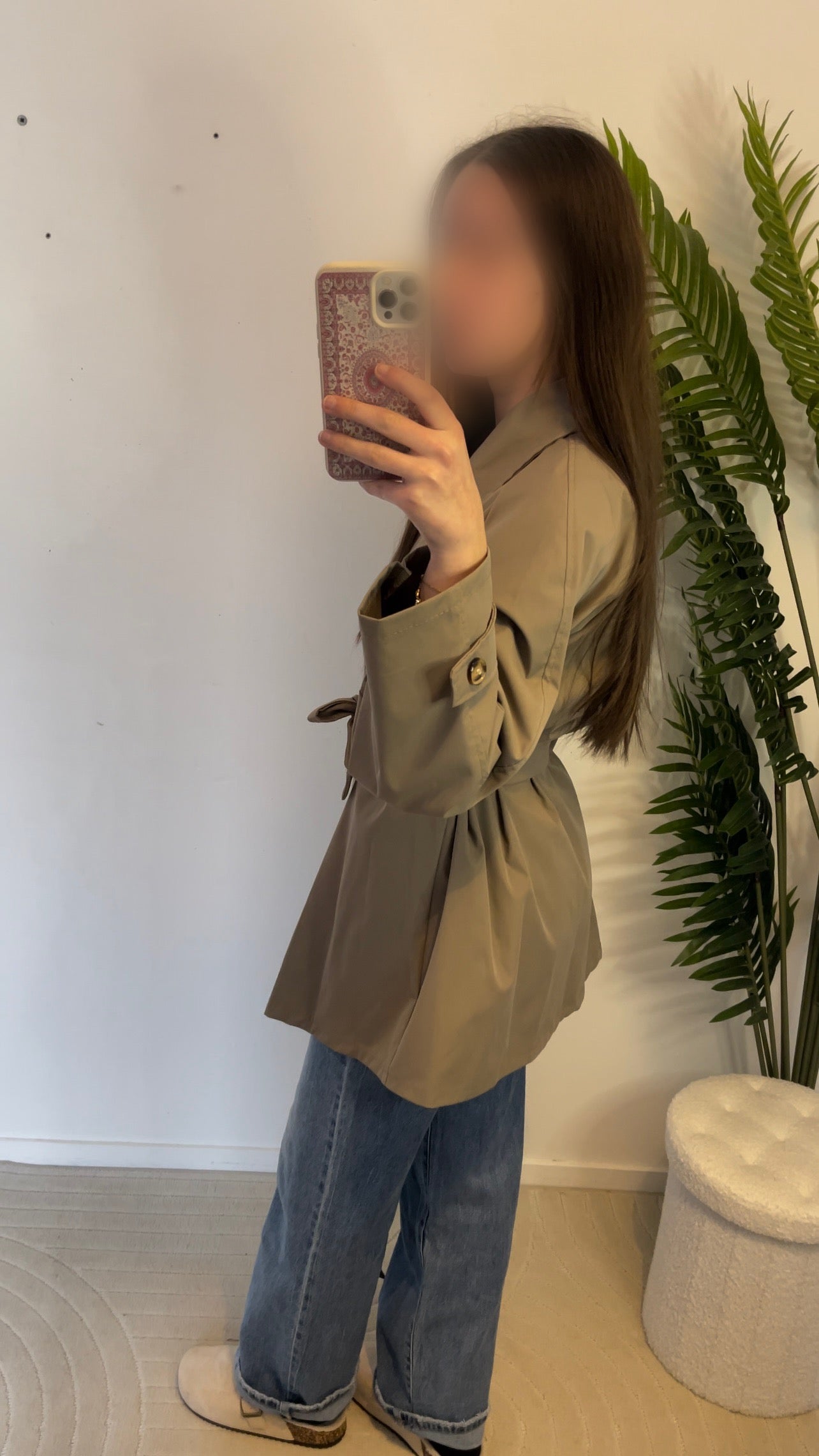 Trench mi-long • Taupe