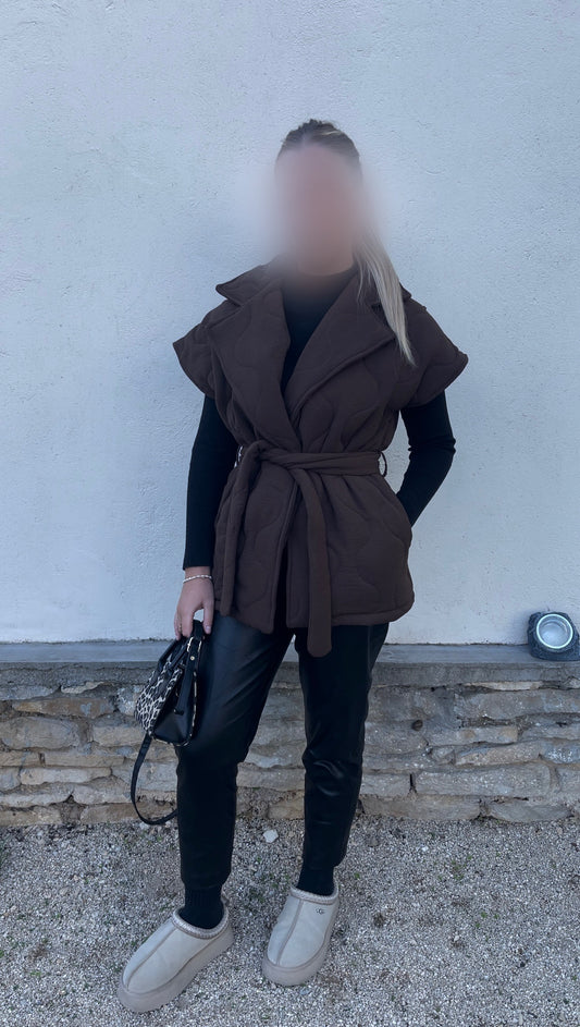 Veste matelassée • Choco